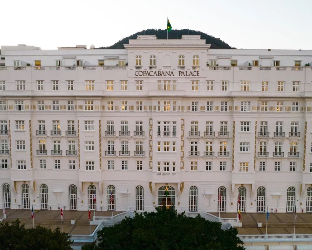 Penthouse terrace with private pool at Copacabana Palace facing the Atlantic